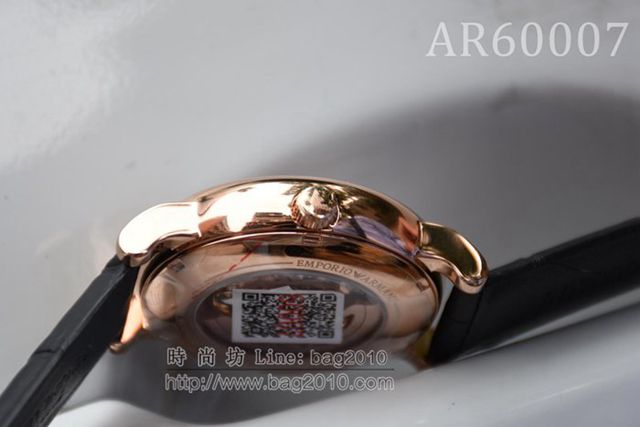 阿瑪尼手錶 Armani原裝西鐵城機械男表 Ar60007 阿瑪尼男士腕表  hds1595